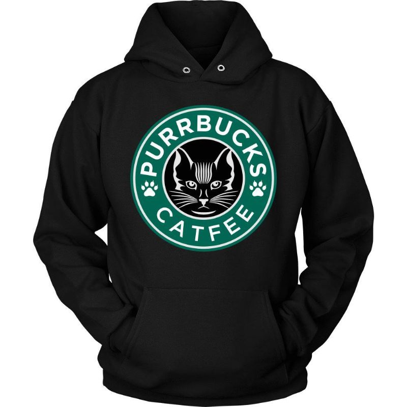 Conception De Veste À Capuche Purrbucks Catfee