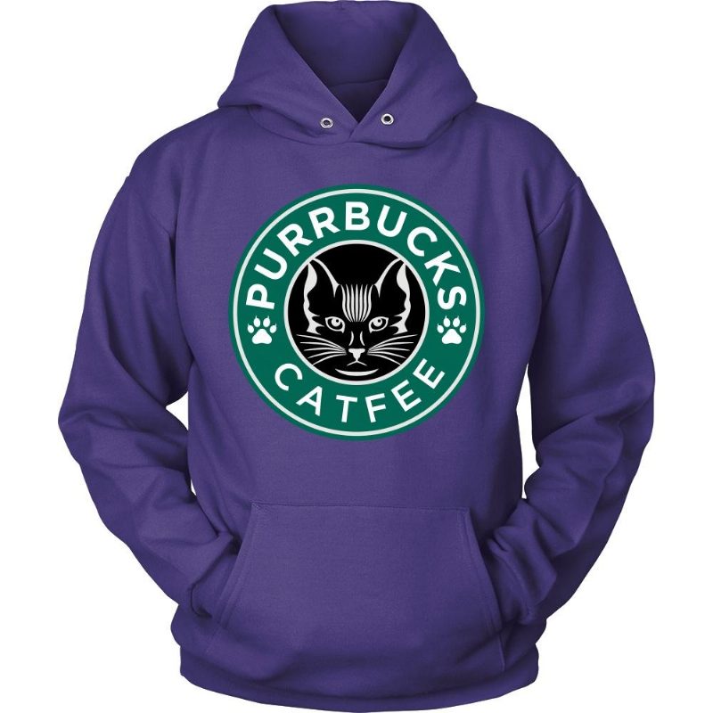 Conception De Veste À Capuche Purrbucks Catfee