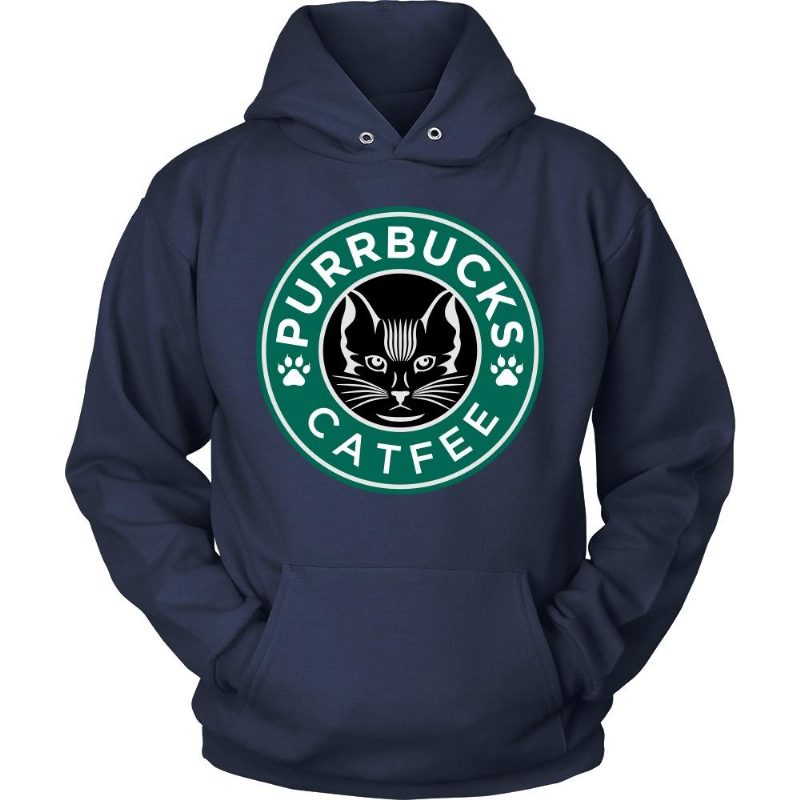 Conception De Veste À Capuche Purrbucks Catfee