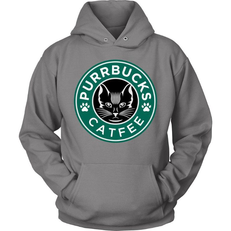 Conception De Veste À Capuche Purrbucks Catfee