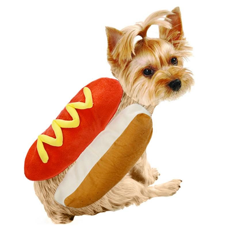 Costume D'halloween Pour Animaux De Compagnie Hot-dog