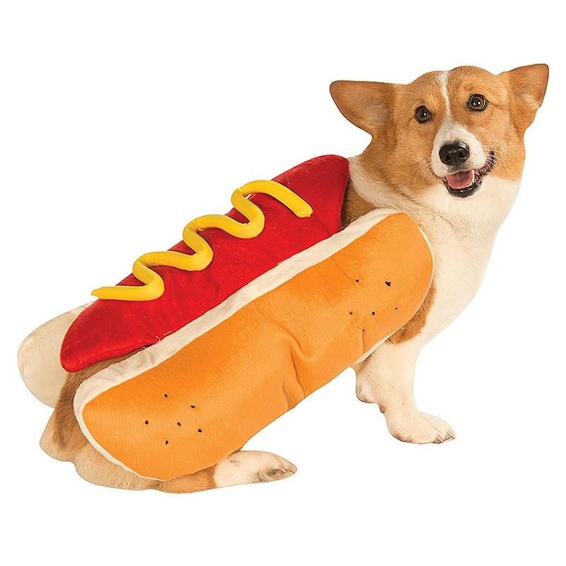 Costume D'halloween Pour Animaux De Compagnie Hot-dog