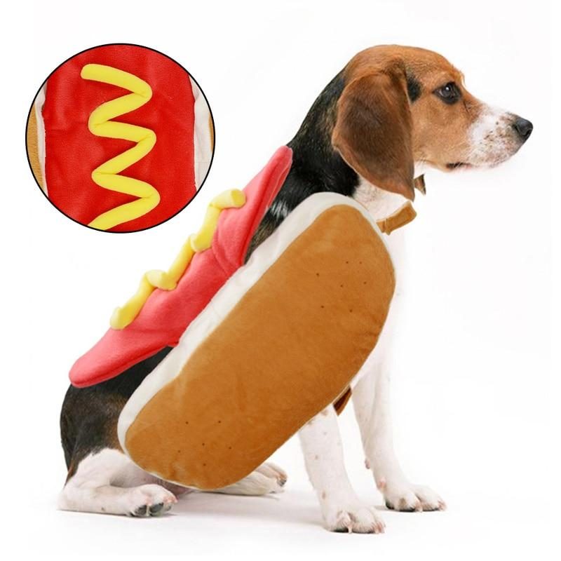 Costume D'halloween Pour Animaux De Compagnie Hot-dog