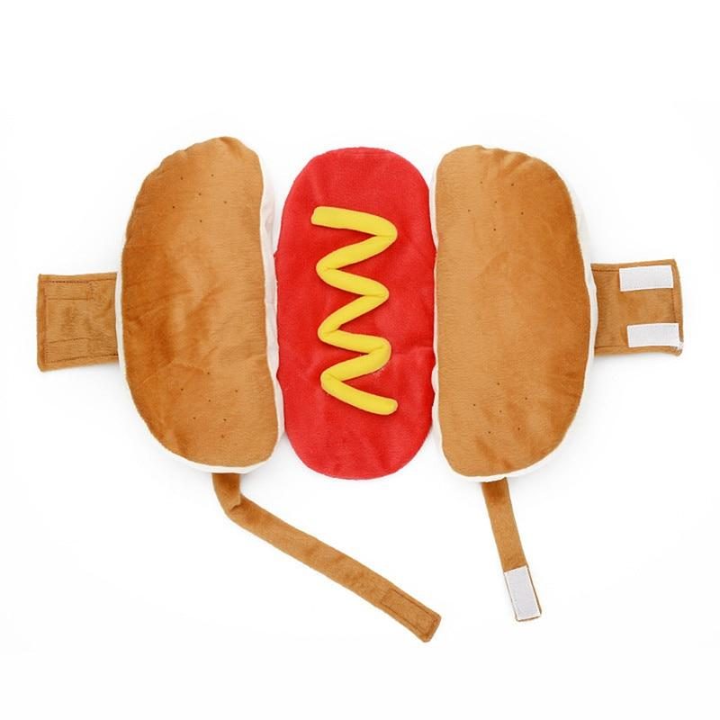 Costume D'halloween Pour Animaux De Compagnie Hot-dog