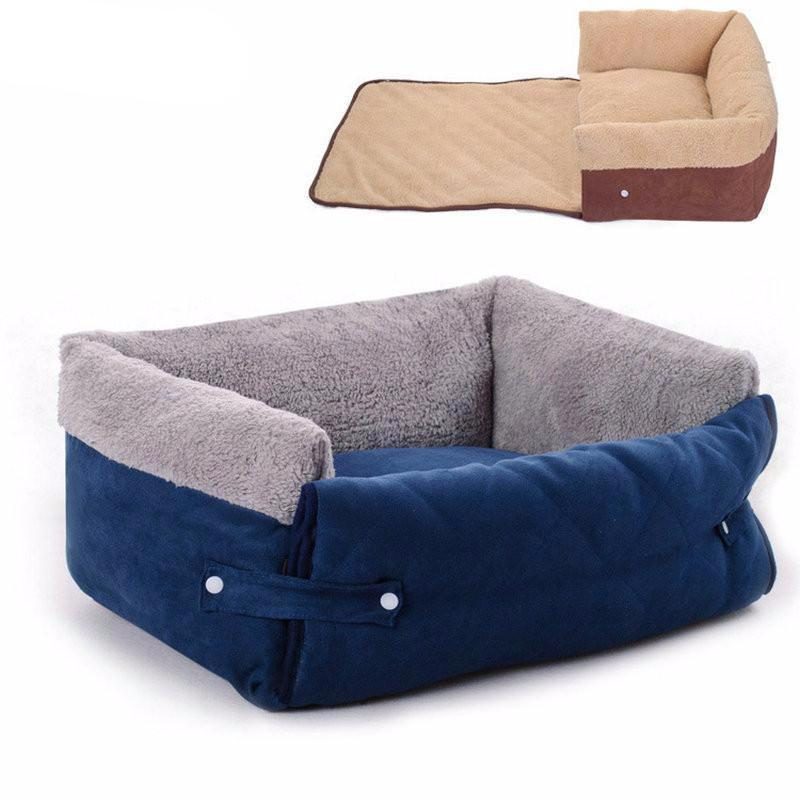 Coussin De Tapis De Canapé-lit Pour Chien D'hiver Confortable Multifonction