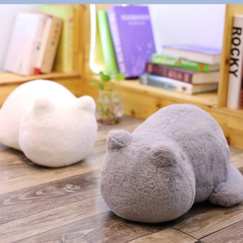 Coussin Coussin En Peluche Chat