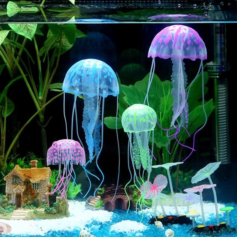 Décoration D'aquarium De Méduses Artificielles