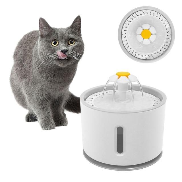 Distributeur D'eau Automatique Pour Animaux De Compagnie Design Fleur