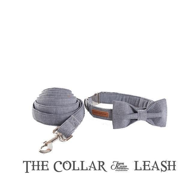 Ensemble De Collier Et Laisse Pour Animaux De Compagnie Le Gentleman Fashion