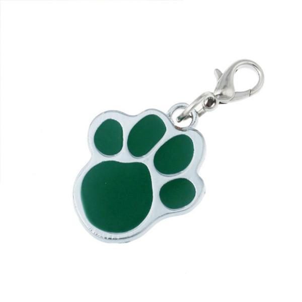 Étiquette Pendentif Collier De Chien Pawprint