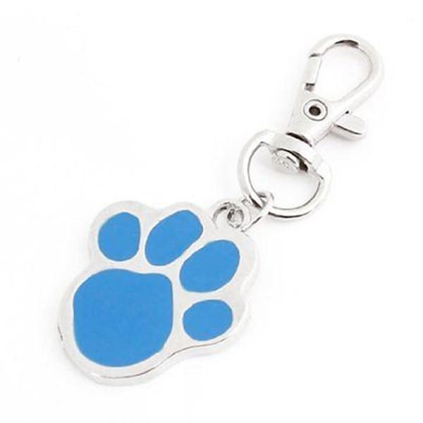 Étiquette Pendentif Collier De Chien Pawprint