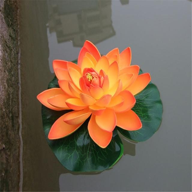Fleur De Lotus Artificielle Flottante