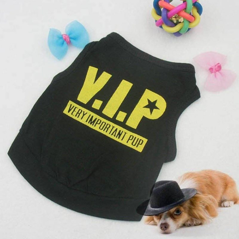 Gilet À Motif Vip Pour Chien