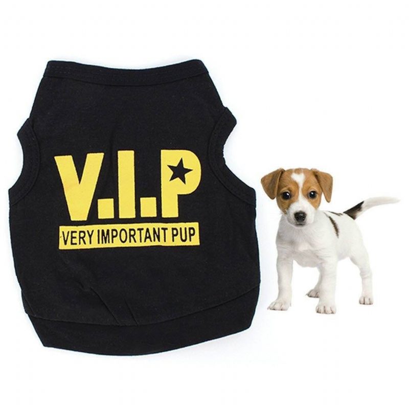 Gilet À Motif Vip Pour Chien