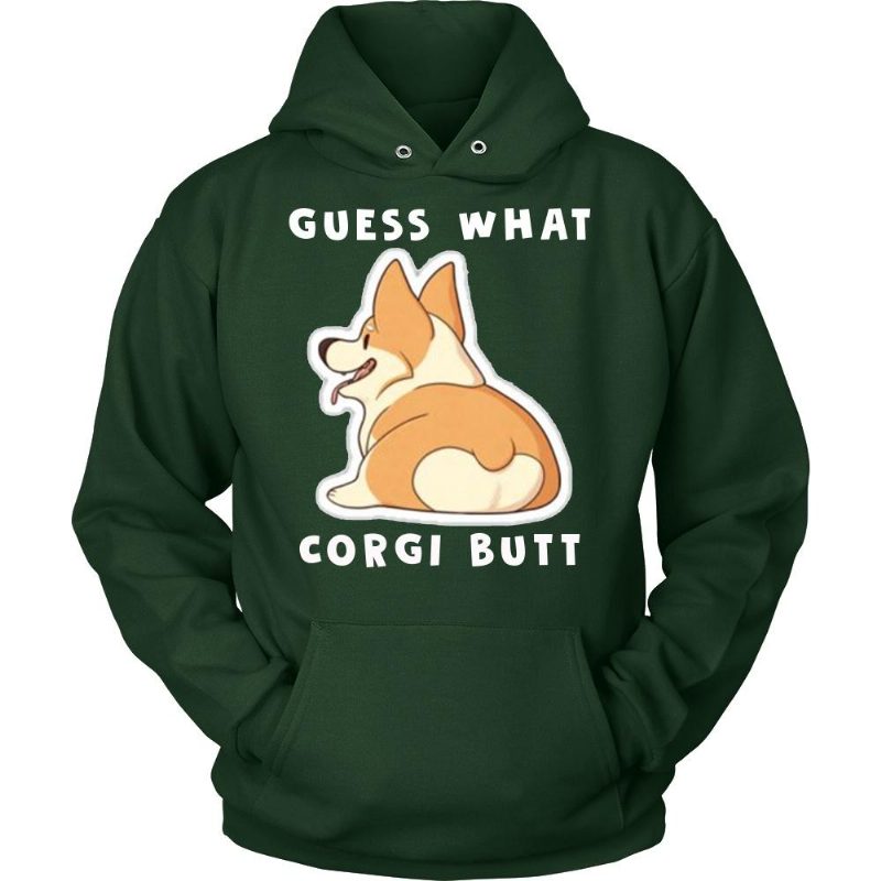 Guess What Corgi Butt Sweat À Capuche