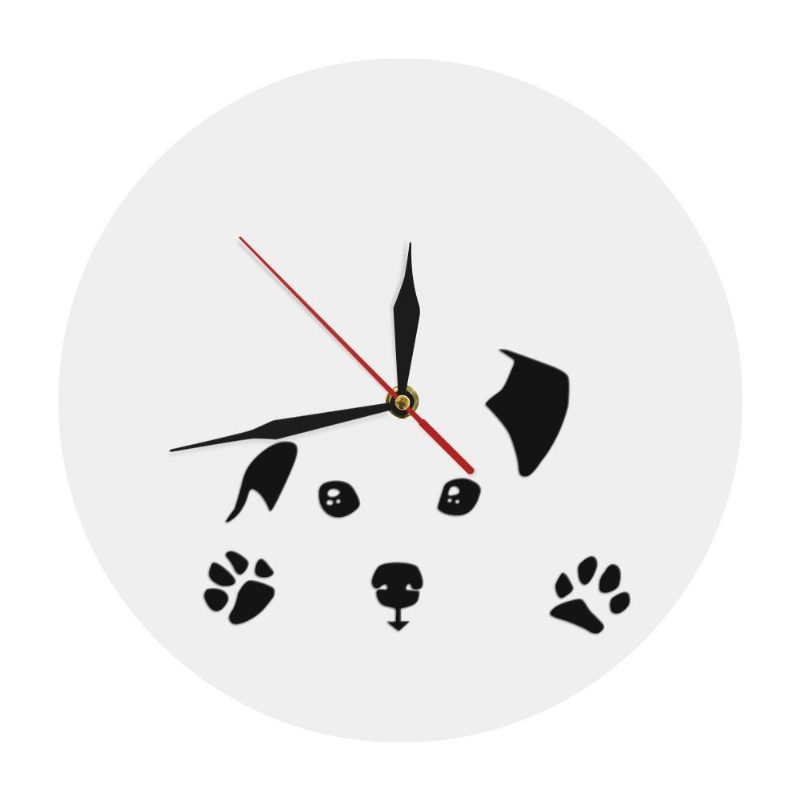 Horloge Murale Adorable Chien