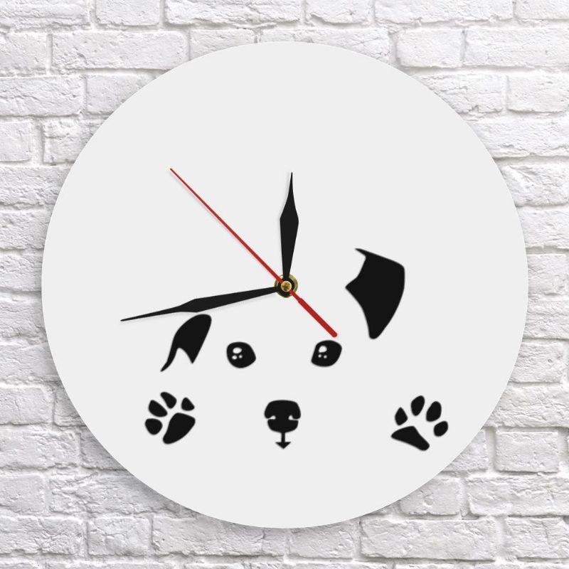 Horloge Murale Adorable Chien