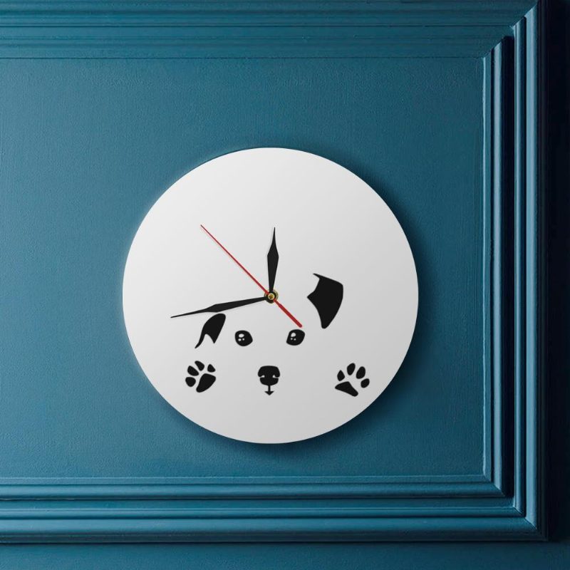 Horloge Murale Adorable Chien