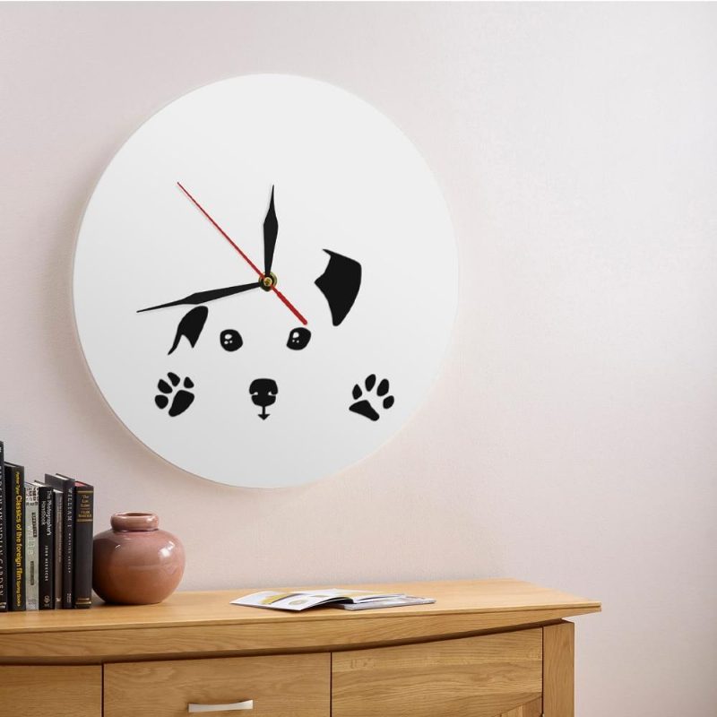 Horloge Murale Adorable Chien