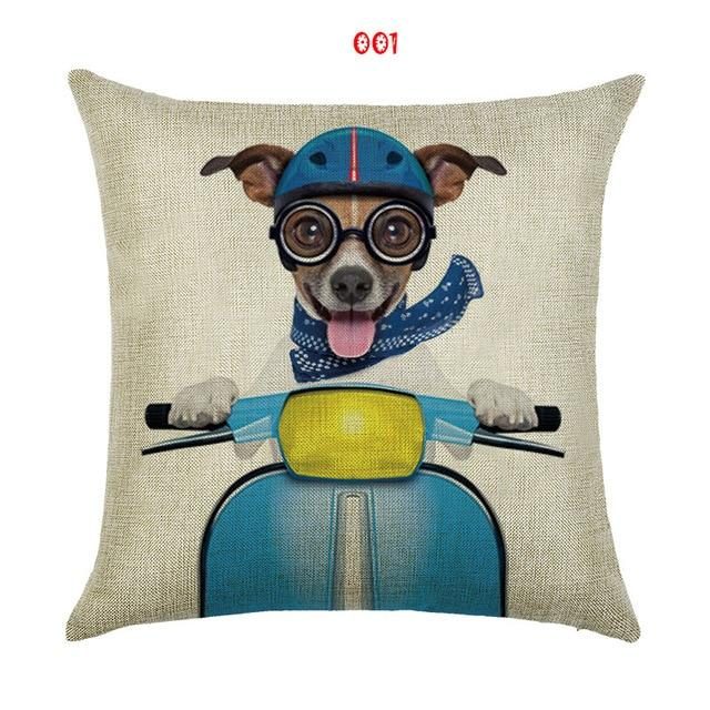 Housse De Coussin Adorable Chien