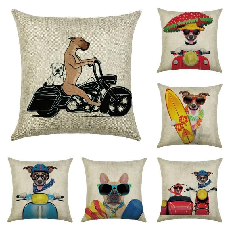 Housse De Coussin Adorable Chien