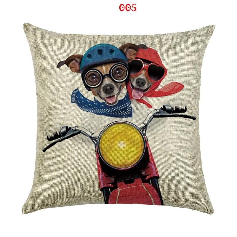 Housse De Coussin Adorable Chien