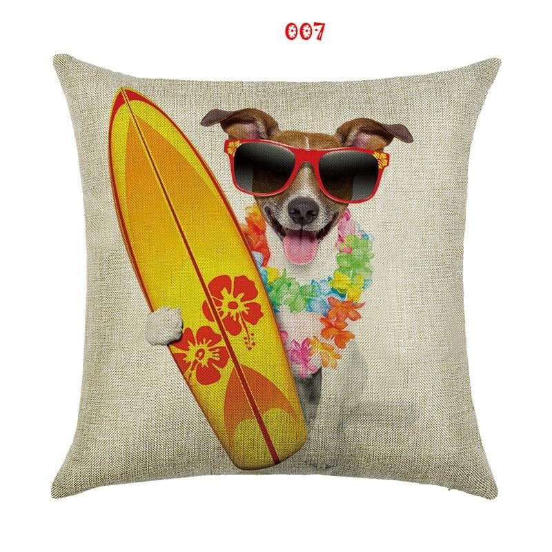 Housse De Coussin Adorable Chien