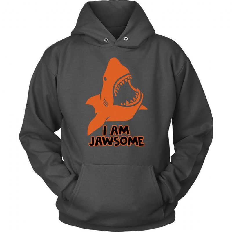 Je Suis Jawsome Shark Hoodie Design