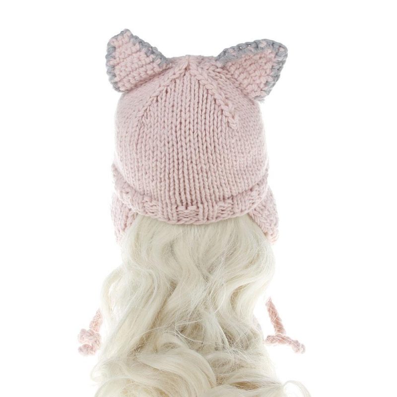 Joli Bonnet D'hiver À Oreilles De Chat