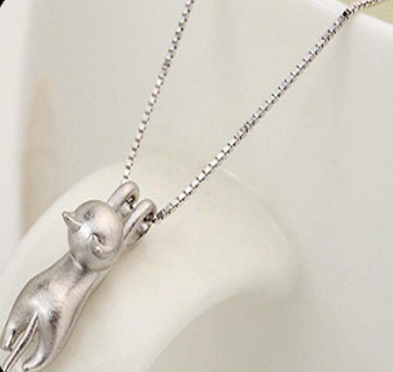 Joli Collier De Chat Pendentifs