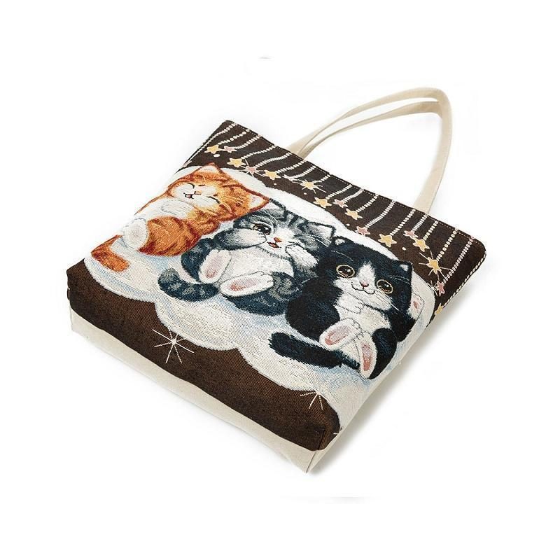 Joli Sac À Bandoulière Femme En Toile Brodée