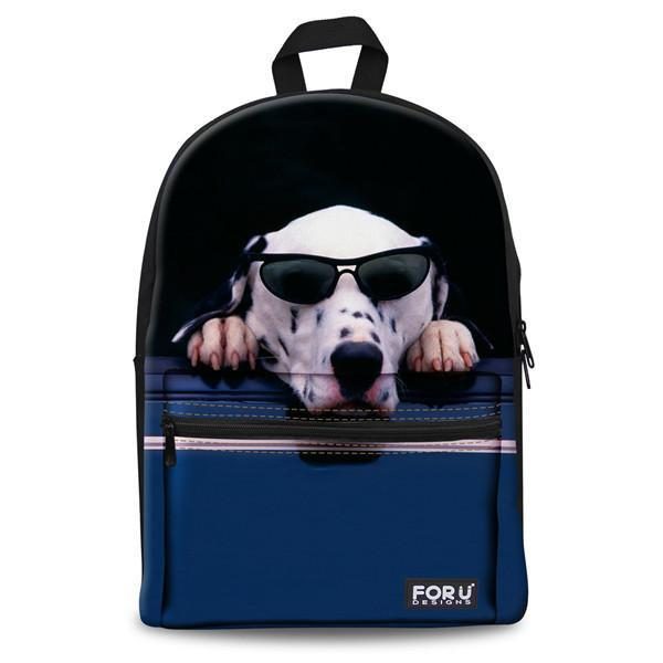 Joli Sac En Toile Imprimé Chien 3d