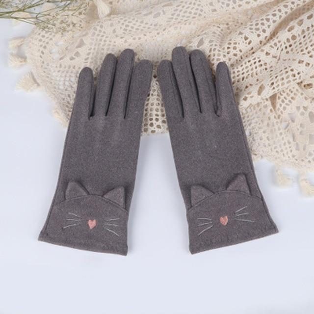 Jolis Gants De Broderie