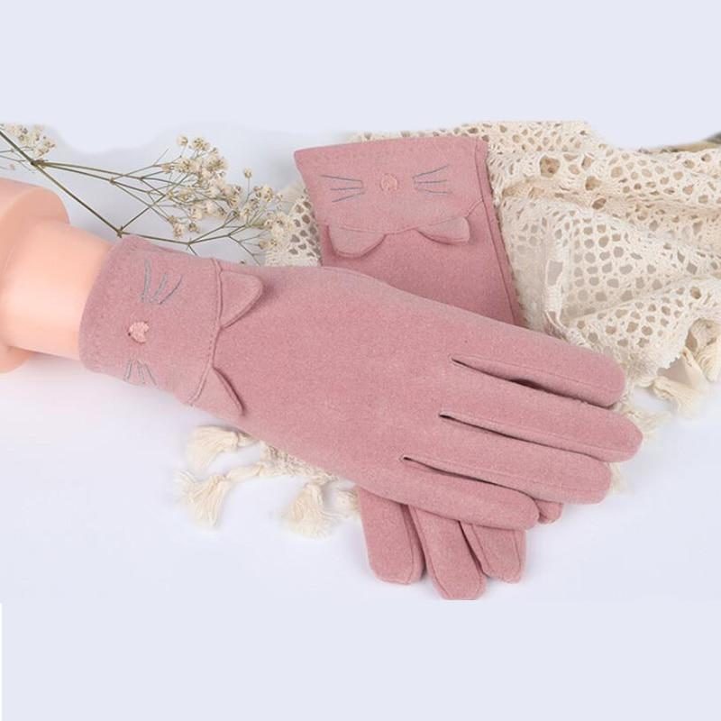 Jolis Gants De Broderie