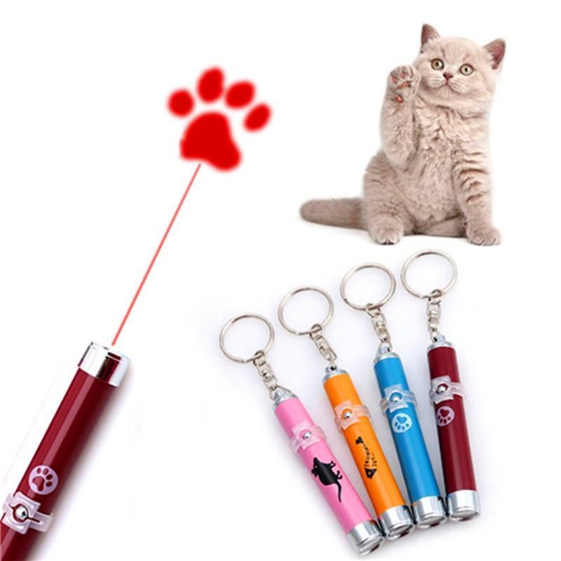 Jouet Drôle De Chat De Stylo De Pointeur Laser Mené