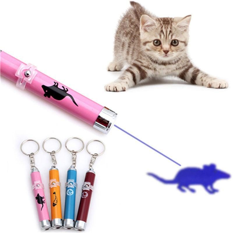 Jouet Drôle De Chat De Stylo De Pointeur Laser Mené