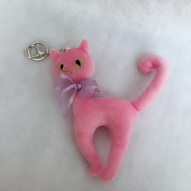 Jouet En Peluche Chat Porte-clés