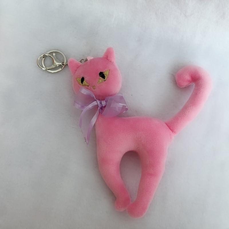 Jouet En Peluche Chat Porte-clés