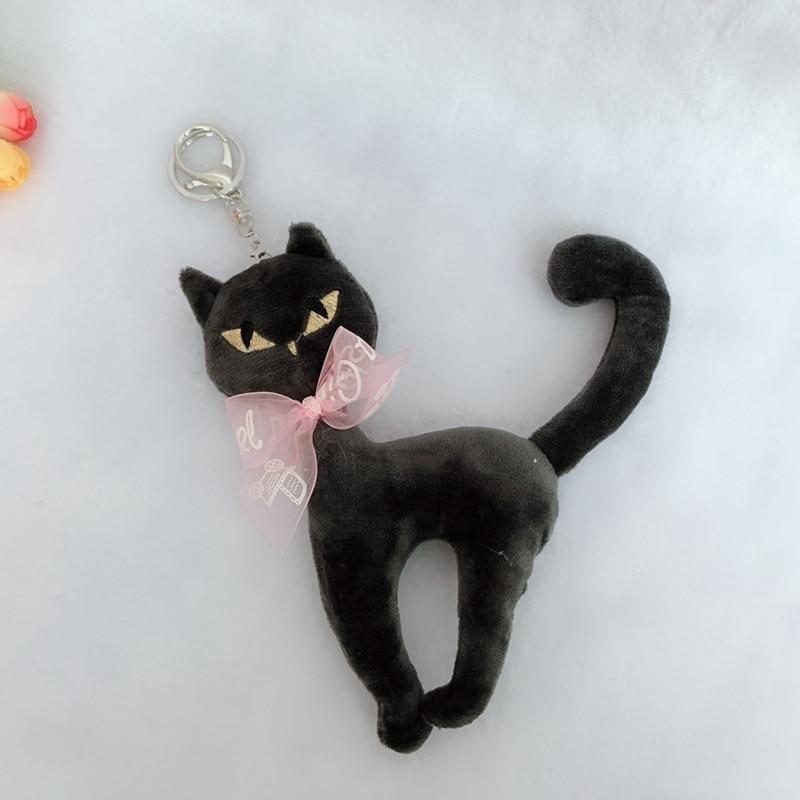 Jouet En Peluche Chat Porte-clés