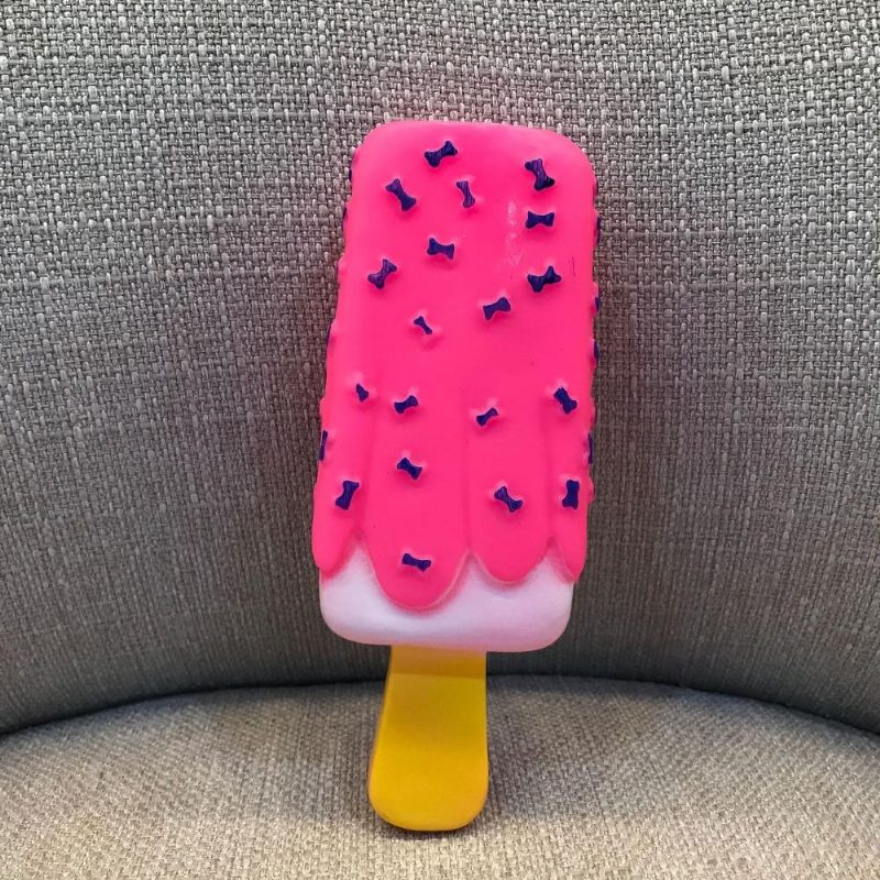 Jouet Grinçant À Mâcher En Forme De Popsicle