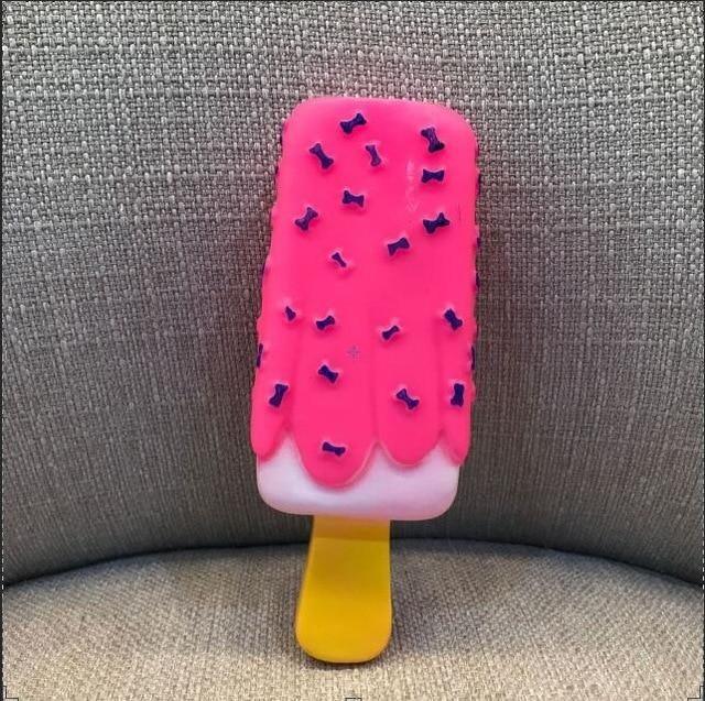 Jouet Grinçant À Mâcher En Forme De Popsicle