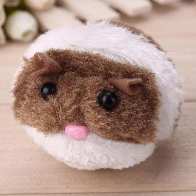 Jouet Interactif De Morsure De Chat Souris En Peluche