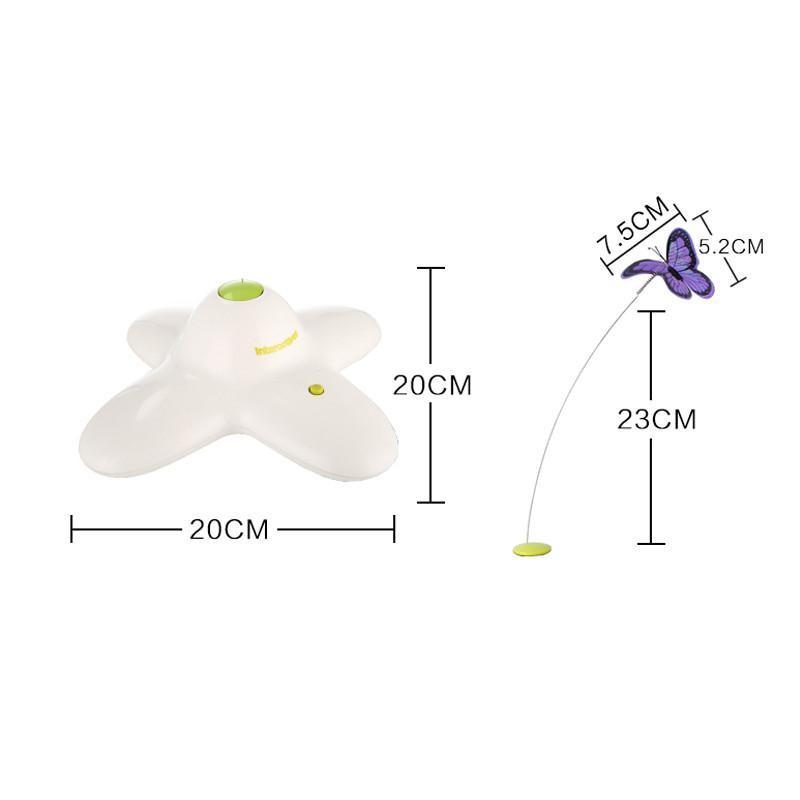 Jouet Interactif Pour Chat Papillon Électrique