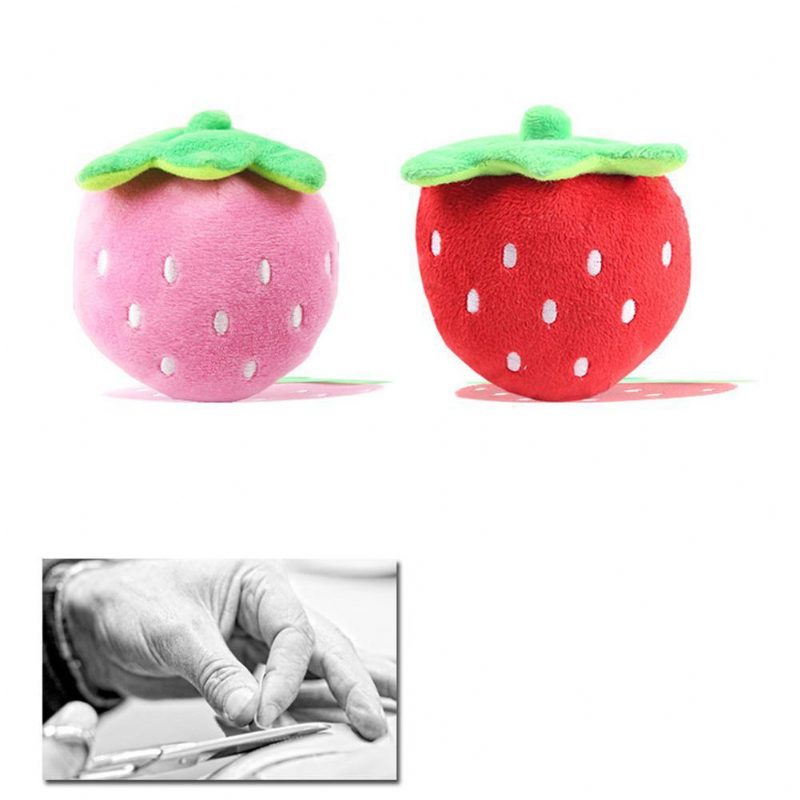 Jouets À Mâcher Grinçants En Forme De Fraise