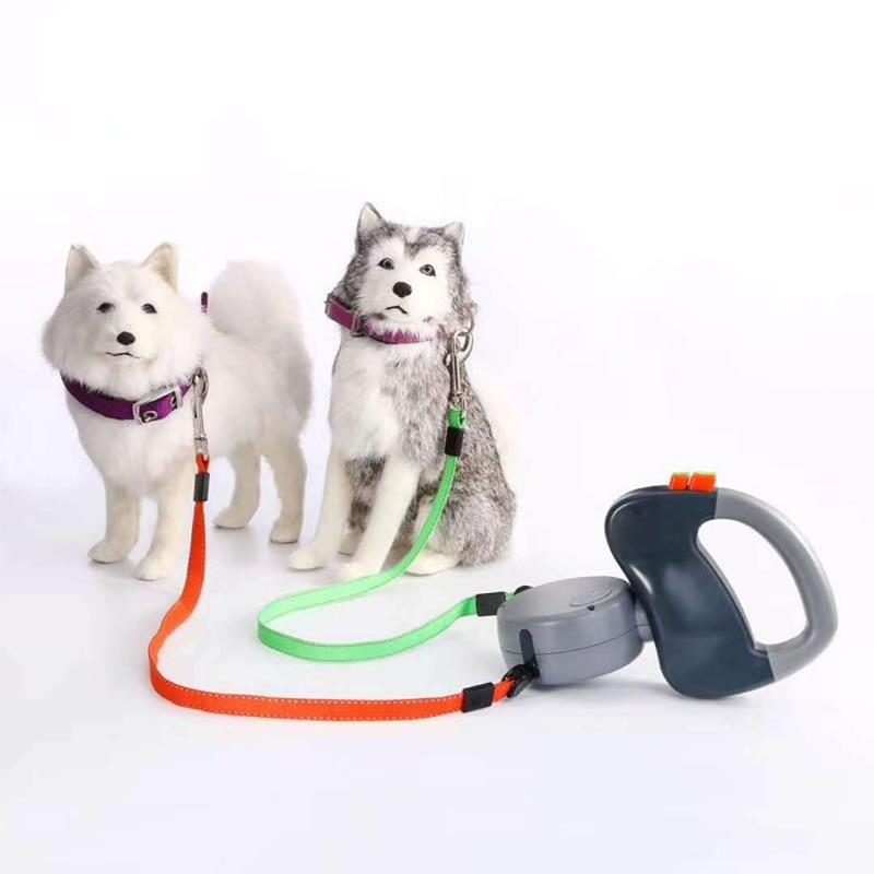 Laisse Durable Pour Animaux De Compagnie À Double Tête