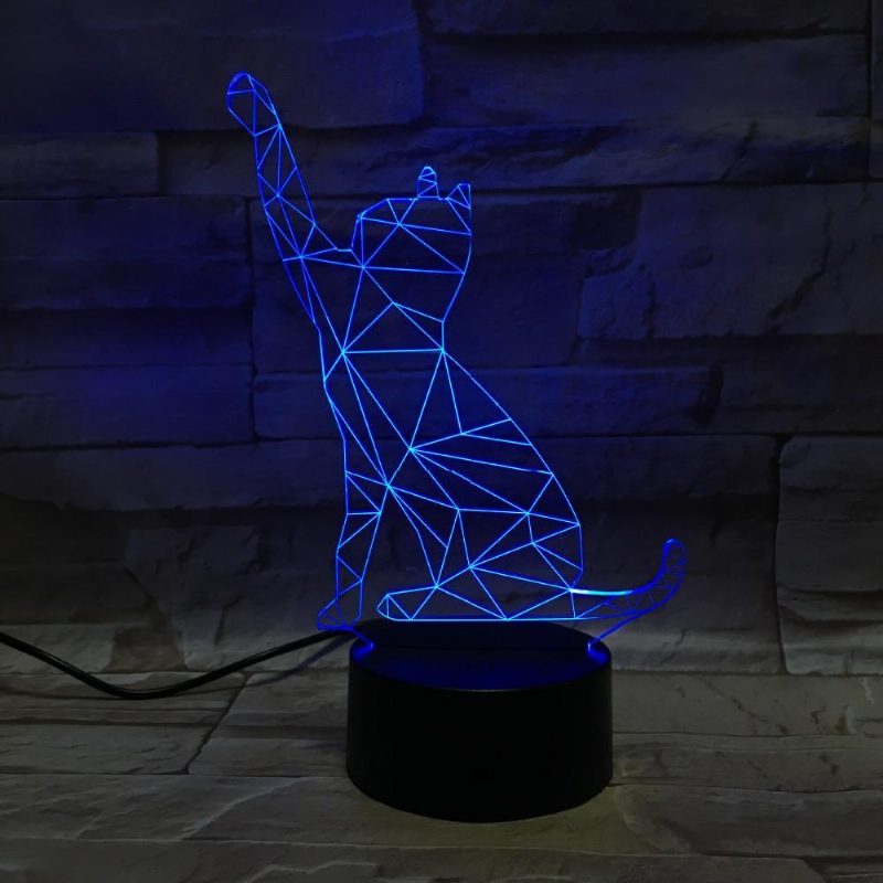 Lampe À Led De Couleur Variable Pour Chat