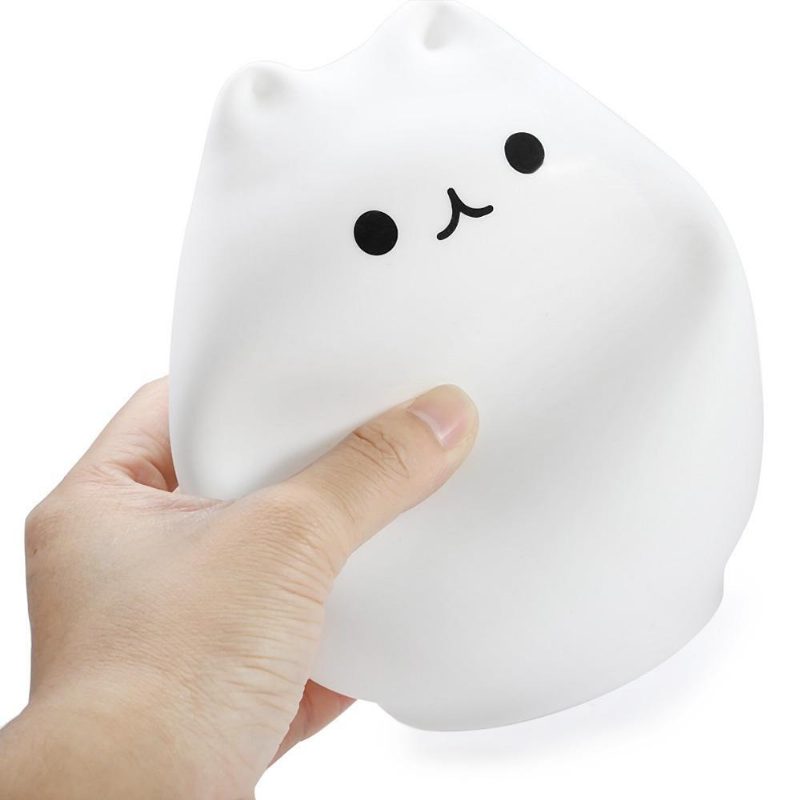 Lampe Chat Colorée