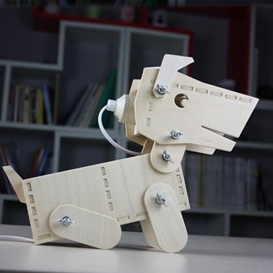 Lampe De Bureau Multifonction Style Chien Bricolage