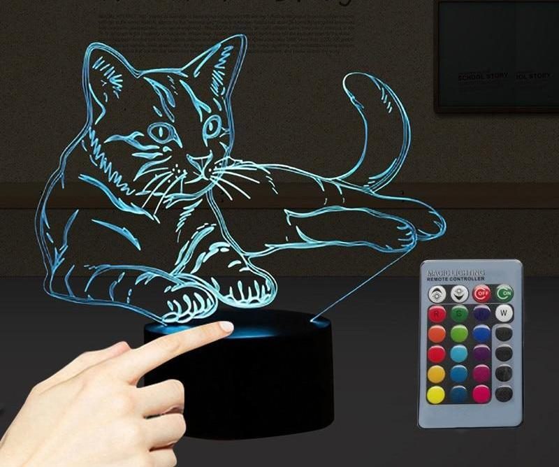 Lampe Illusion 3d Chat