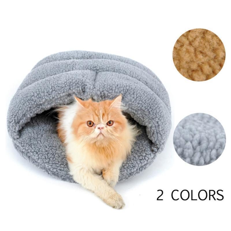 Lit Cave Auto-chauffant Pour Animaux De Compagnie
